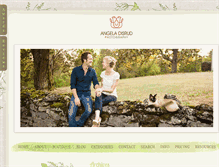 Tablet Screenshot of angeladisrudphotography.com